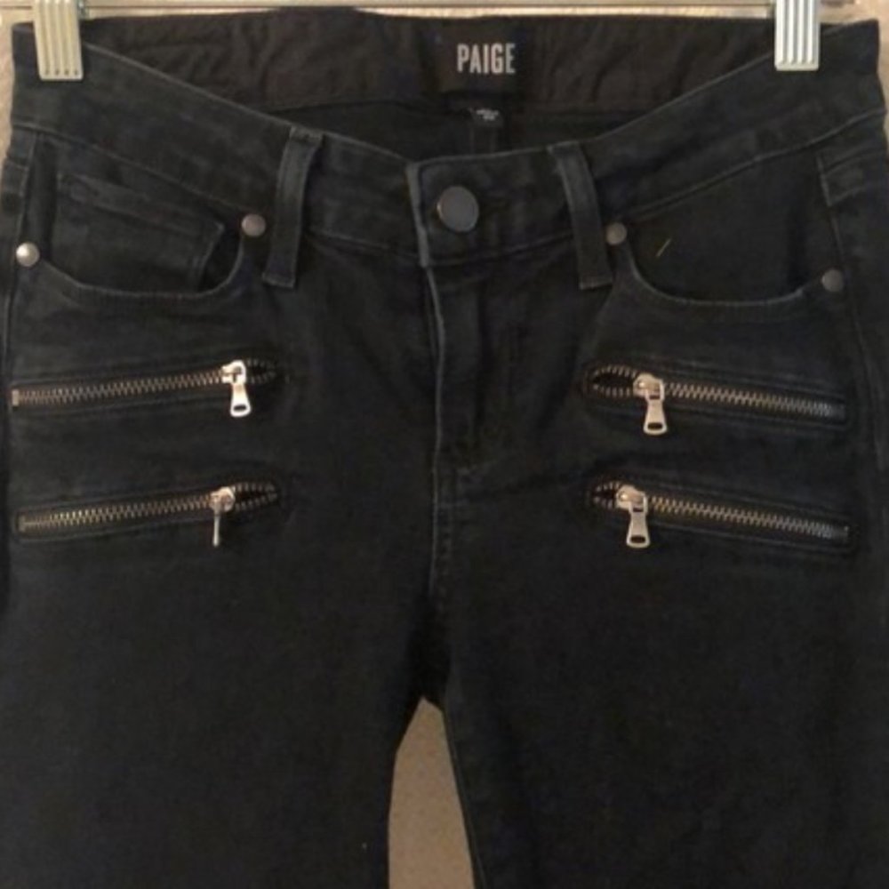 Dark Rinse Denim Skinny Jeans